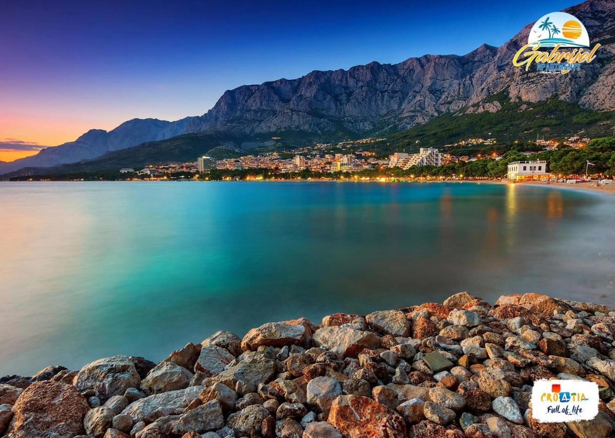 Gabrijel Apartments Makarska 1 Exterior photo